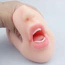 1.49Lb Pocket Pussy Realistic Mouth Blowjob Masturbator Stroker
