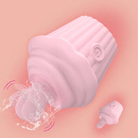 Ice Cream Cupcake Tongue Licking & Vibrating Egg