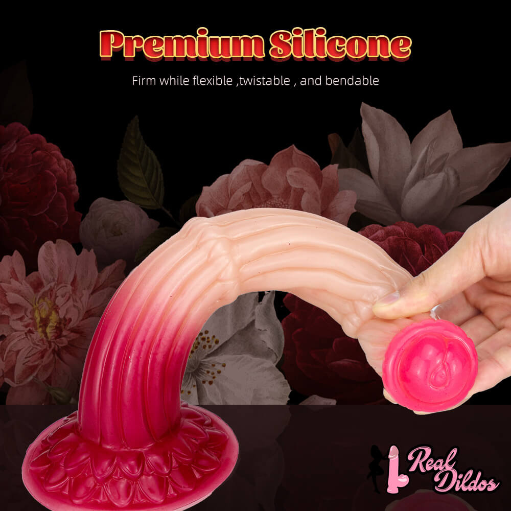 11.81in Lifelike 3d Printed Makeup Dildo For Adult Masturabtion