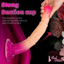 11.81in Lifelike 3d Printed Makeup Dildo For Adult Masturabtion