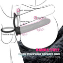 Strap On Dildo With Vibrating Cock Ring For Couple