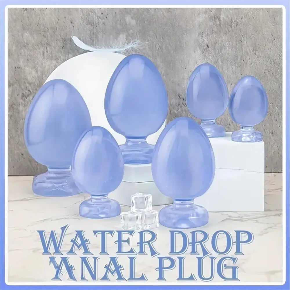 3in 3.3in 3.9in 4.5in 5.1in 5.7in Thick Anal Small G-spot Butt Plug Dildo