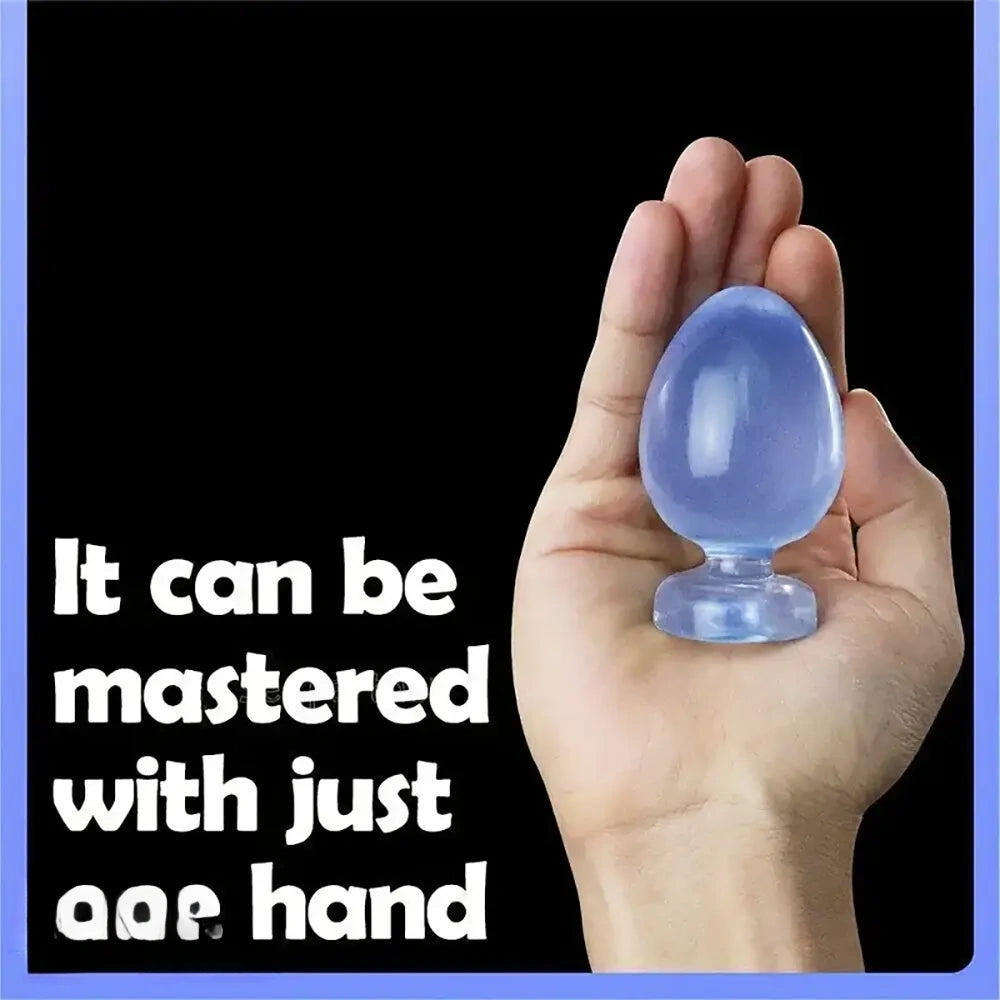 3in 3.3in 3.9in 4.5in 5.1in 5.7in Thick Anal Small G-spot Butt Plug Dildo