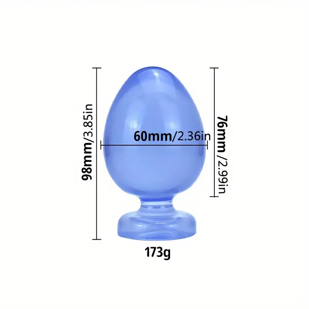 3in 3.3in 3.9in 4.5in 5.1in 5.7in Thick Anal Small G-spot Butt Plug Dildo