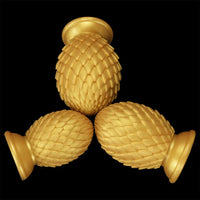 4.01in 4.52in 5.11in Large Petals Anal Plug Dildo With Powerful Suction Cup