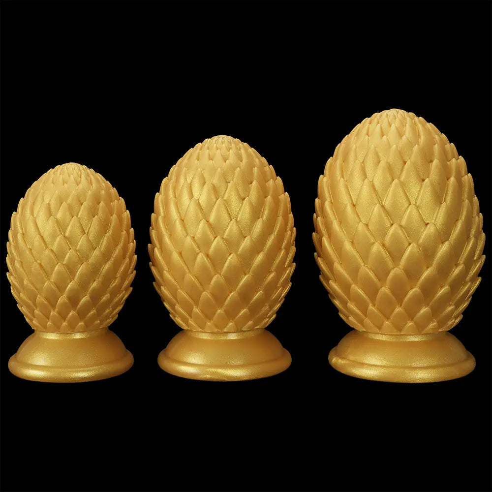 4.01in 4.52in 5.11in Large Petals Anal Plug Dildo With Powerful Suction Cup