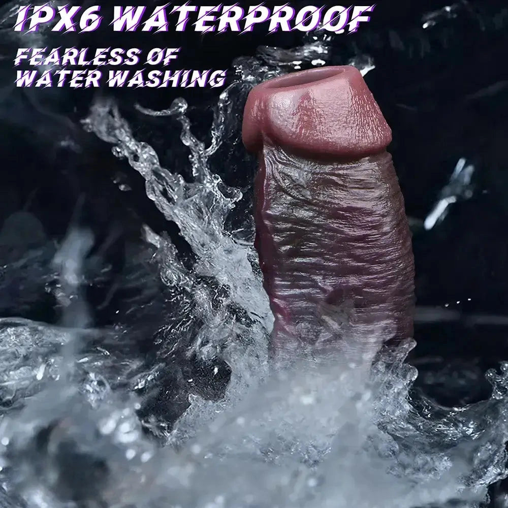 4.01in 4.72in 5.9in Lifelike Cock Sleeve Dildo Prostate Massage Sex Toy