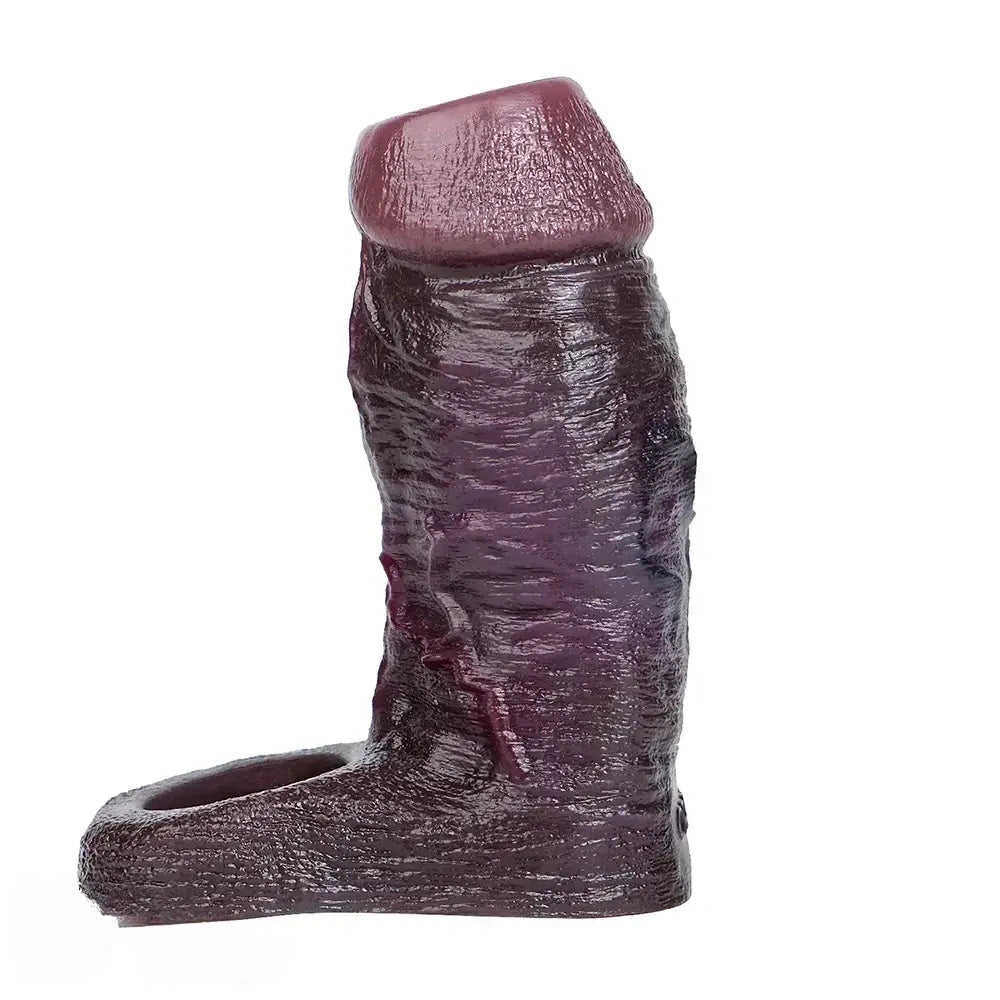 4.01in 4.72in 5.9in Lifelike Cock Sleeve Dildo Prostate Massage Sex Toy