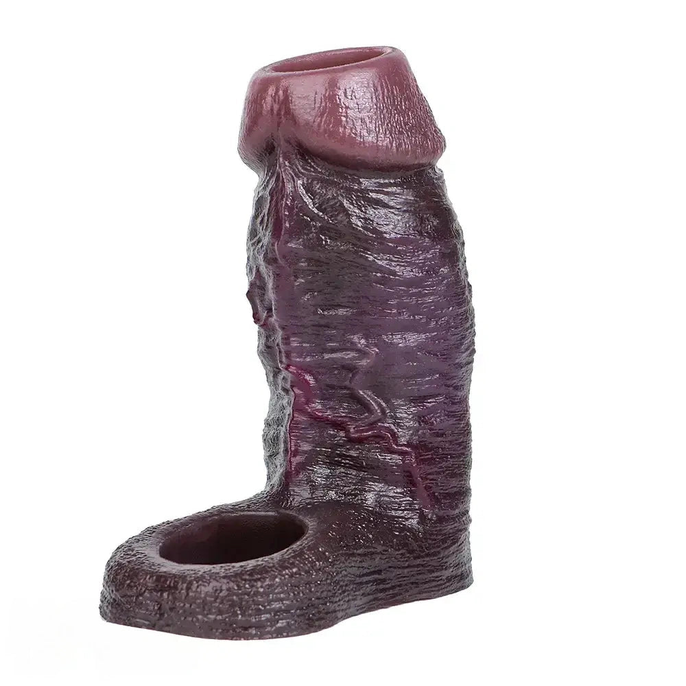 4.01in 4.72in 5.9in Lifelike Cock Sleeve Dildo Prostate Massage Sex Toy