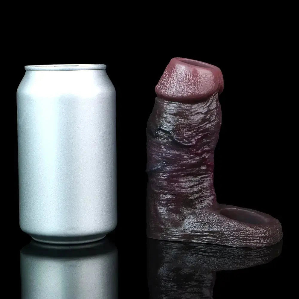 4.01in 4.72in 5.9in Lifelike Cock Sleeve Dildo Prostate Massage Sex Toy
