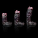 4.01in 4.72in 5.9in Lifelike Cock Sleeve Dildo Prostate Massage Sex Toy