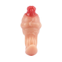 4.01in Fox Tail Wear Anchor Silicone Dildo Butt Plug For BDSM Role Love