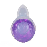 4.01in Fox Tail Wear Anchor Silicone Dildo Butt Plug For BDSM Role Love