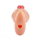 4.01in Fox Tail Wear Anchor Silicone Dildo Butt Plug For BDSM Role Love