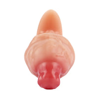 4.01in Fox Tail Wear Anchor Silicone Dildo Butt Plug For BDSM Role Love