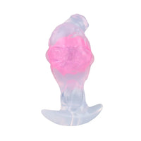 4.01in Fox Tail Wear Anchor Silicone Dildo Butt Plug For BDSM Role Love