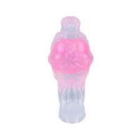 4.01in Fox Tail Wear Anchor Silicone Dildo Butt Plug For BDSM Role Love