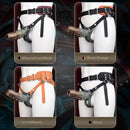 4.02in 4.76in 6.06in 6.69in Tentacle Strap on Hollow Cock Sleeve Dildo