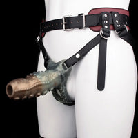 4.02in 4.76in 6.06in 6.69in Tentacle Strap on Hollow Cock Sleeve Dildo