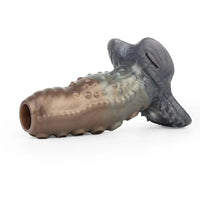 4.02in 4.76in 6.06in 6.69in Tentacle Strap on Hollow Cock Sleeve Dildo