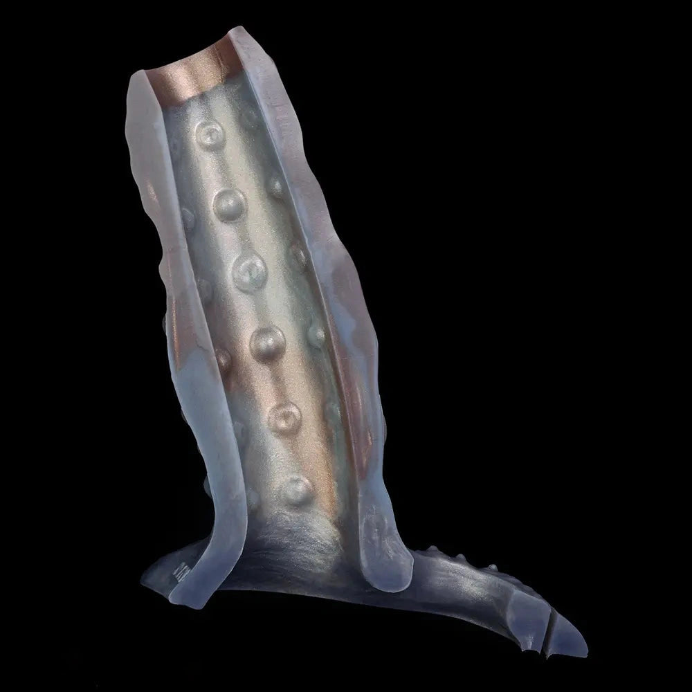 4.02in 4.76in 6.06in 6.69in Tentacle Strap on Hollow Cock Sleeve Dildo