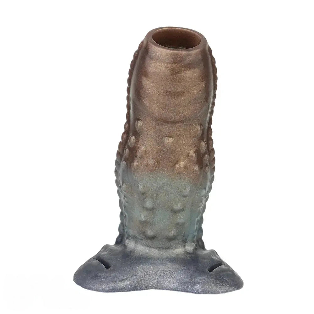 4.02in 4.76in 6.06in 6.69in Tentacle Strap on Hollow Cock Sleeve Dildo