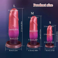 4.02in 5.51in 6.89in Fantasy Silicone Small Dildo Ideal For Couples Women