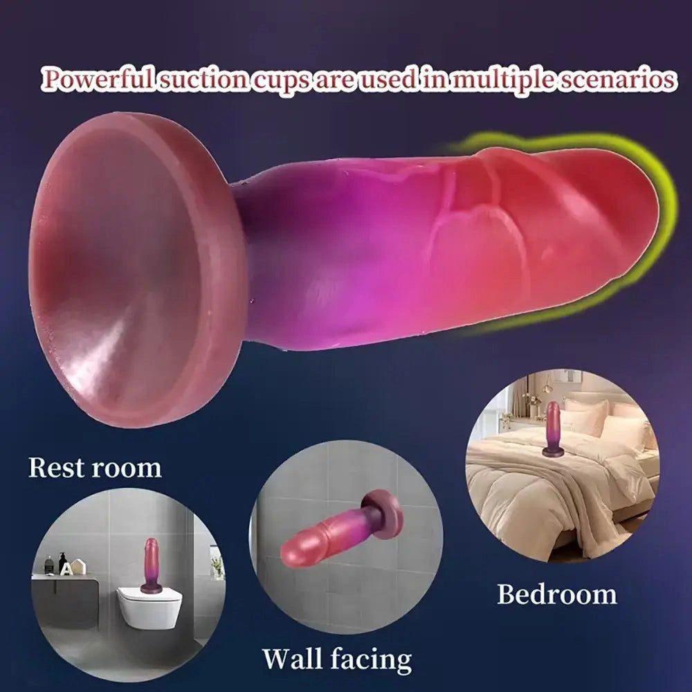 4.02in 5.51in 6.89in Fantasy Silicone Small Dildo Ideal For Couples Women