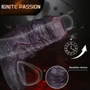4.05in 4.8in 5.39in Platinum Silicone Penis Dildo Sleeve Male Wearable Penis