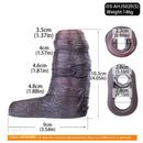 4.05in 4.8in 5.39in Platinum Silicone Penis Dildo Sleeve Male Wearable Penis