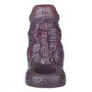4.05in 4.8in 5.39in Platinum Silicone Penis Dildo Sleeve Male Wearable Penis