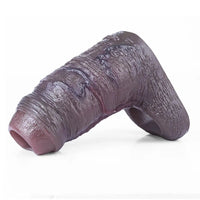 4.05in 4.8in 5.39in Platinum Silicone Penis Dildo Sleeve Male Wearable Penis