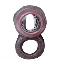 4.05in 4.8in 5.39in Platinum Silicone Penis Dildo Sleeve Male Wearable Penis
