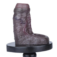4.05in 4.8in 5.39in Platinum Silicone Penis Dildo Sleeve Male Wearable Penis