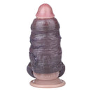 4.05in 4.8in 5.39in Platinum Silicone Penis Dildo Sleeve Male Wearable Penis