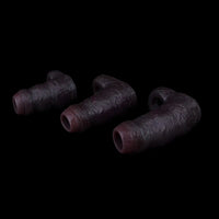 4.05in 4.8in 5.39in Platinum Silicone Penis Dildo Sleeve Male Wearable Penis