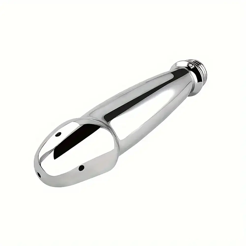 4.05in 4.92in Metal Enema Shower Dildo For Anal Vaginal Cleaner Sex Toy