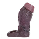 4.09in 4.64in 5.51in Lifelike Cock Soft Silicone Flexible Dildo Sleeve