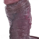 4.09in 4.64in 5.51in Lifelike Cock Soft Silicone Flexible Dildo Sleeve