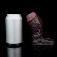 4.09in 4.64in 5.51in Lifelike Cock Soft Silicone Flexible Dildo Sleeve