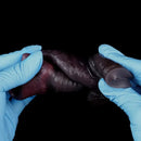 4.09in 4.64in 5.51in Lifelike Cock Soft Silicone Flexible Dildo Sleeve