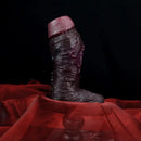 4.09in 4.64in 5.51in Lifelike Cock Soft Silicone Flexible Dildo Sleeve