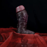 4.09in 4.64in 5.51in Lifelike Cock Soft Silicone Flexible Dildo Sleeve