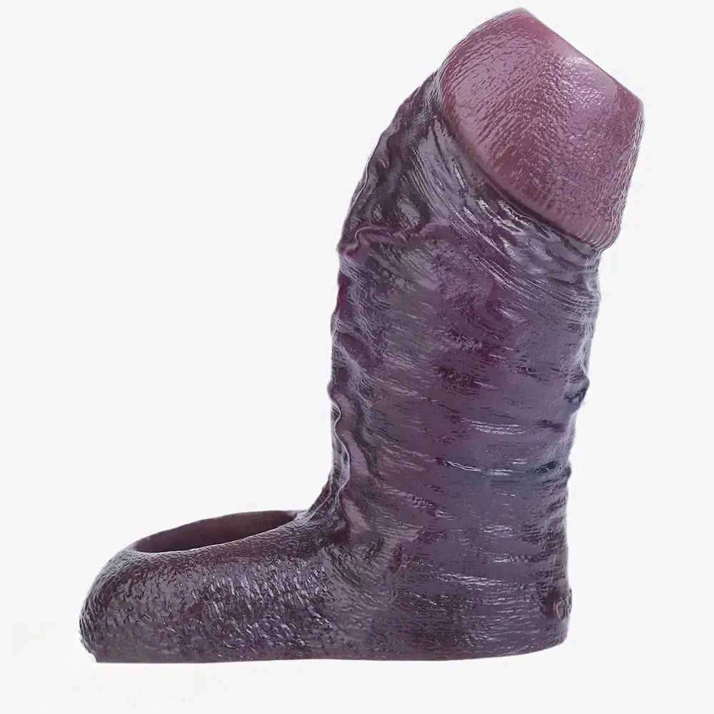 4.13in 4.64in 6.1in 6.69in Hollow Silicone Soft Cock Sleeve Masturbation Aid