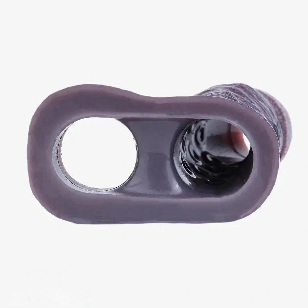 4.13in 4.64in 6.1in 6.69in Hollow Silicone Soft Cock Sleeve Masturbation Aid