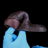 4.13in 4.64in 6.1in 6.69in Hollow Silicone Soft Cock Sleeve Masturbation Aid