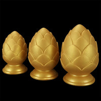 4.13in 4.72in 5.31in Flower Small Thick Butt Plug Dildo For Hands-Free Play