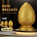 4.13in 4.72in 5.31in Flower Small Thick Butt Plug Dildo For Hands-Free Play