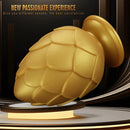 4.13in 4.72in 5.31in Flower Small Thick Butt Plug Dildo For Hands-Free Play