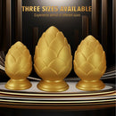4.13in 4.72in 5.31in Flower Small Thick Butt Plug Dildo For Hands-Free Play